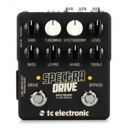 PEDAL T.C. ELECTRONIC SPECTRA DRIVE BASS PREAMP & LINE DRIVER