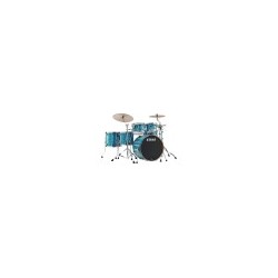 BATERIA TAMA ''STARCLASSIC PERFORMER MAPLE/BIRCH'' DE 6 PZAS. AURORA AZUL CIELO CON ATRILES
