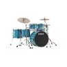 BATERIA TAMA ''STARCLASSIC PERFORMER MAPLE/BIRCH'' DE 6 PZAS. AURORA AZUL CIELO CON ATRILES