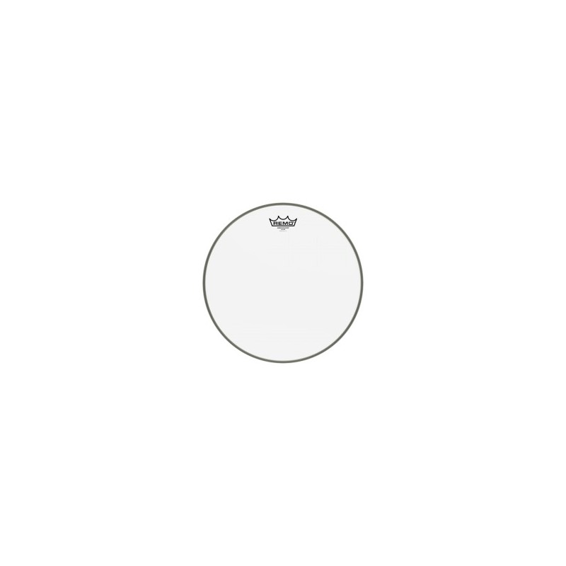 PARCHE REMO AMBASSADOR CLEAR 12"