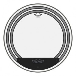 22" PARCHE REMO POWERSONIC CLEAR P/BOMBO