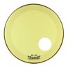 22'' PARCHE REMO POWERSTROKE® 3  COLORTONE™ AMARILLO CON PERFORACION 5''