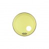 22'' PARCHE REMO POWERSTROKE® 3  COLORTONE™ AMARILLO CON PERFORACION 5''