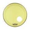 22'' PARCHE REMO POWERSTROKE® 3  COLORTONE™ AMARILLO CON PERFORACION 5''