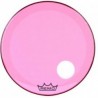 22'' PARCHE REMO POWERSTROKE® 3 COLORTONE™ ROSA CON PERFORACION 5''
