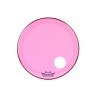 22'' PARCHE REMO POWERSTROKE® 3 COLORTONE™ ROSA CON PERFORACION 5''