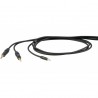 CABLE 3M DHS PROEL ONEHERO PLUG 3.5MM(STEREO) A 2PLUGS6.3MM(MONO)