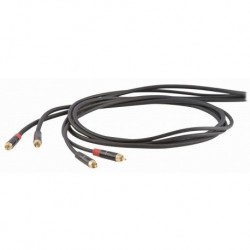 CABLE DHS PROEL ONEHERO P/AUDIO 2RCA-2RCA 1.8 M