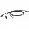 CABLE DHS PROEL ONEHERO P/AUDIO 3.5MM A 2 XLR (MACHO) 3MTS.