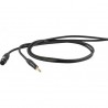 CABLE DHS PROEL ONEHERO P/AUDIO 3P XLR HEMBRA A 6.3MM MONO 5M.