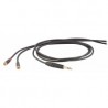 CABLE DHS PROEL ONEHERO P/AUDIO 6.3MM(STEREO) A 2*RCA 1.8MTS