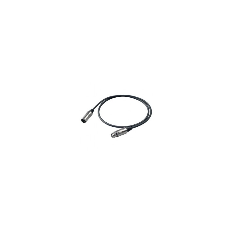 CABLE PROEL BULK P/MICROFONO CANON-CANON 10 MTS BULK250LU10