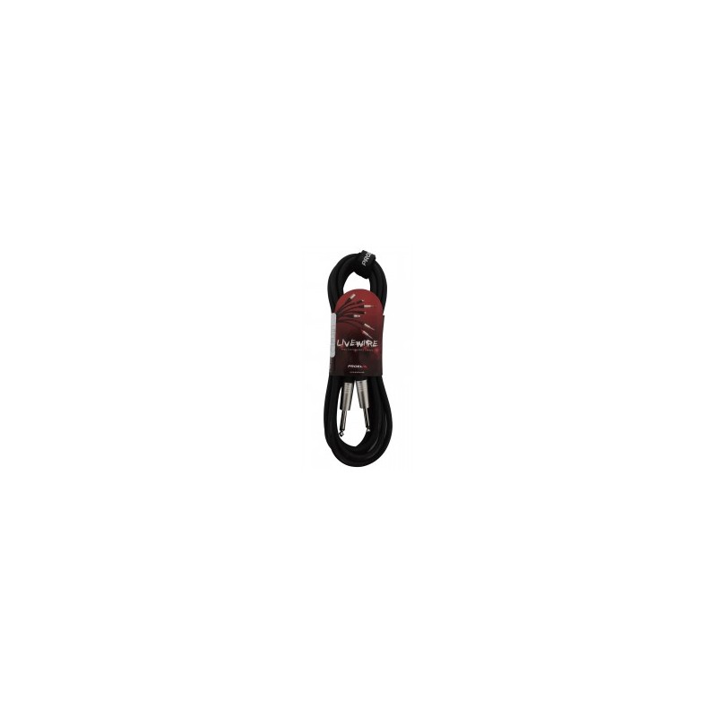 CABLE PROEL LIVEWIRE P/INSTRUMENTO 3 MTS.