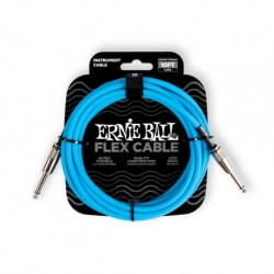 CABLE ERNIE BALL 3.048 MTS., AZUL (RECTO/RECTO)