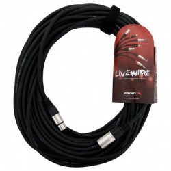 CABLE PROEL P/MICROFONO 15 METROS