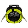 CABLE ERNIE BALL FLEX 3.048 MTS. VERDE (RECTO/RECTO)