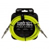 CABLE ERNIE BALL FLEX 3.048 MTS. VERDE (RECTO/RECTO)