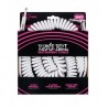CABLE ERNIE BALL P/INSTRUMENTO COILED RECTO/ANGULADO 9.14M