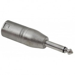 ADAPTADOR PROEL XLR MACHO A 6.3 PLUG MONO PROEL MOD. AT300