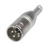 ADAPTADOR PROEL XLR MACHO A 6.3 PLUG MONO PROEL MOD. AT300