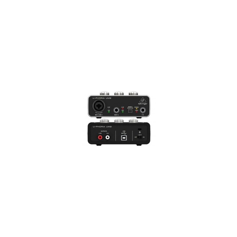 INTERFAZ BEHRINGER 2 CANALES UM2 U-PHORIA