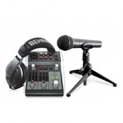 SISTEMA BEHRINGER PODCASTUDIO 2 USB