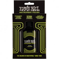 LIMPIADOR POLISH ERNIE BALL CON PAÑO DE 12"X12"
