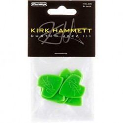 PUAS DUNLOP KIRK HAMMETT JAZZ III 1MM (6 PZS)