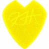 PUA DUNLOP ''KIRK HAMETT - JAZZ III'', AMARILLO BRILLANTE CON 6 PIEZAS
