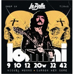 CUERDAS LA BELLA SIGNATURE TONY IOMMI   9-42