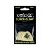 PUA ERNIE BALL SUPER GLOW THIN 12 PIEZAS