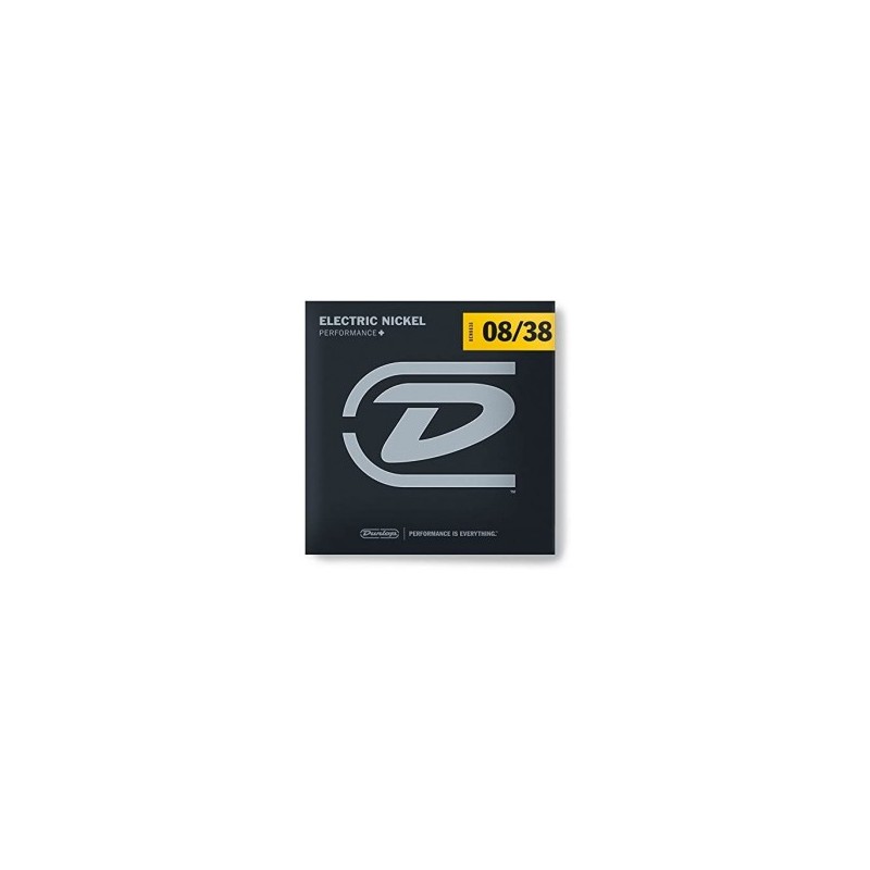 CUERDAS DUNLOP PERFORMANCE+ P/GUITARRA ELECTRICA 08-38