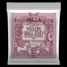 CUERDAS ERNIE BALL ERNESTO PALLA CLEAR & SILVER C/BORLA