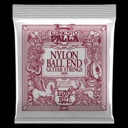 CUERDAS ERNIE BALL ERNESTO PALLA CLEAR & SILVER C/BORLA