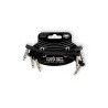 CABLES ERNIE BALL 0.0762 MTS., NEGRO (ANGULADO/ANGULADO) (3 PZAS.)
