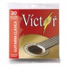 CUERDAS VICTOR CON BORLA PARA GUITARRA ACUSTICA