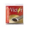 CUERDAS VICTOR CON BORLA PARA GUITARRA ACUSTICA