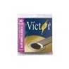 CUERDAS VICTOR PARA GUITARRA CLASICA, NYLON NEGRO + ENTORCHADO DORADO