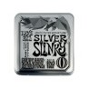 ENCORDADURAS ERNIE BALL ''JOHN MAYER - SILVER SLINKY - 3 PACK'' PARA GUITARRA ELECTRICA