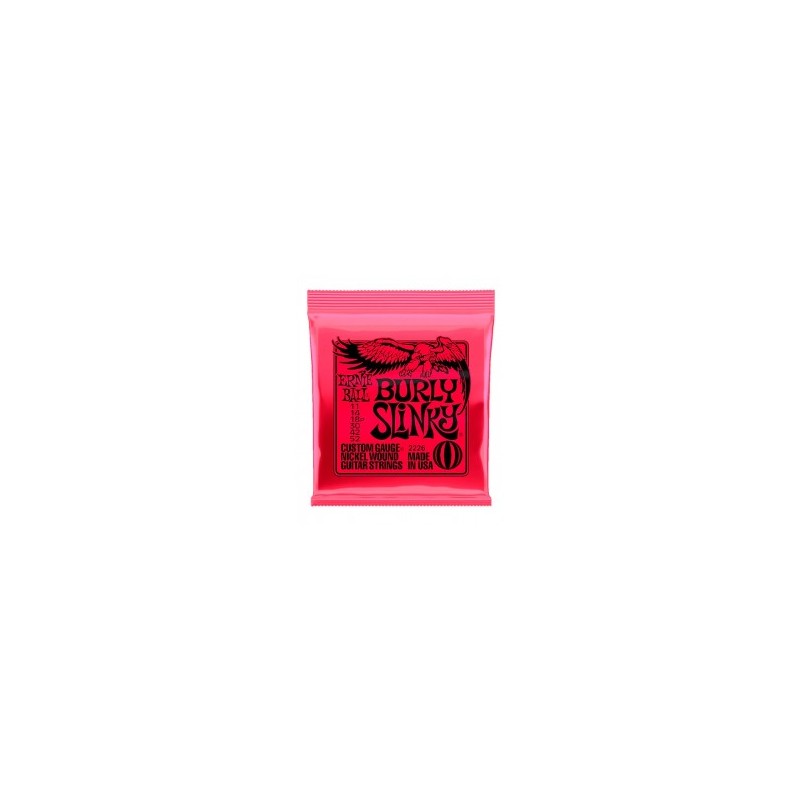 CUERDAS ERNIE BALL 11-52 BURLY SLINKY P/GUITARRA ELECTRICA