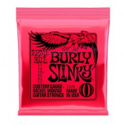 CUERDAS ERNIE BALL 11-52 BURLY SLINKY P/GUITARRA ELECTRICA