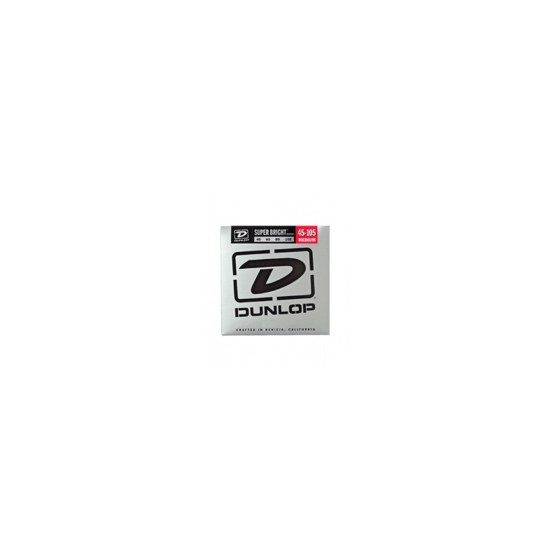 CUERDAS DUNLOP P/BAJO 45-105 SUPER BRIGHT