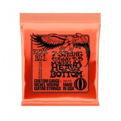 CUERDAS ERNIE BALL 7 CUERDAS 10-62 SKINNY TOP HEAVY BOTTOM P/GUITARRA ELECTRICA.