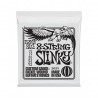 CUERDAS ERNIE BALL 8 CUERDAS 10-74 SLINKY P/GUITARRA ELECTRICA.