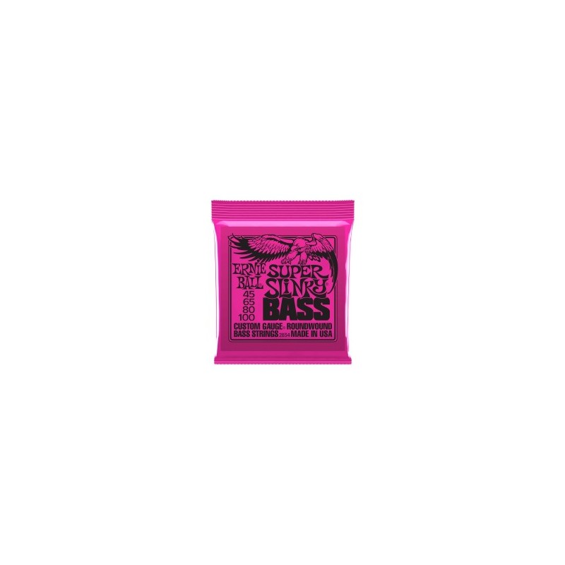 CUERDAS ERNIE BALL P/BAJO 4 CUERDAS 45-100