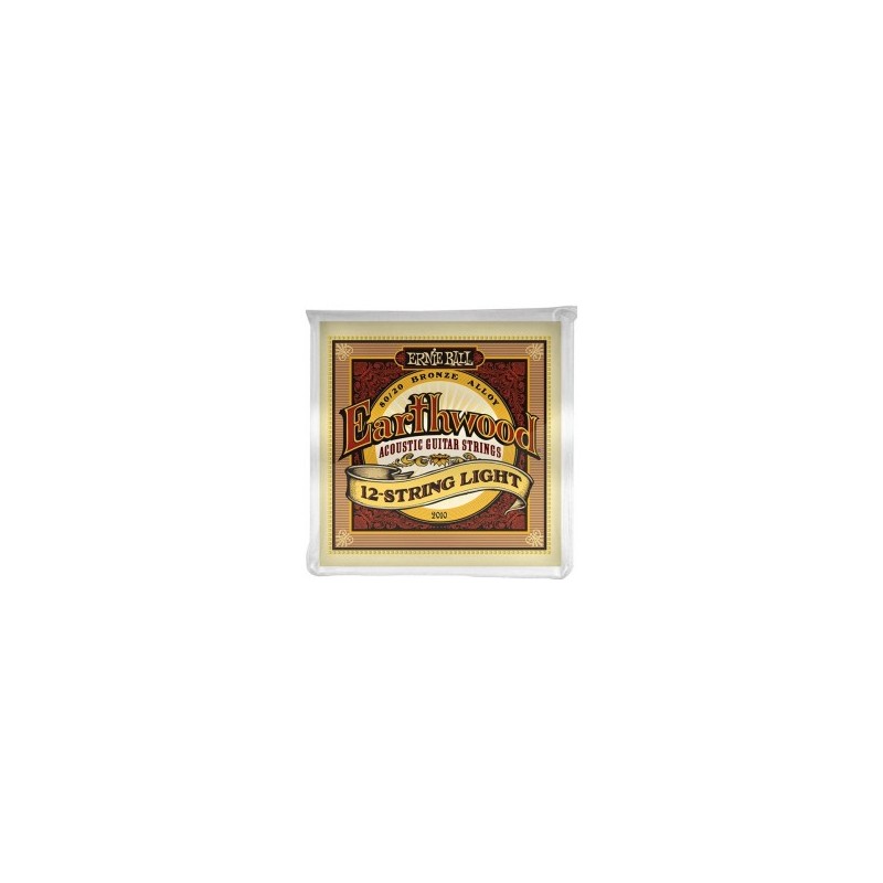 CUERDAS ERNIE BALL EARTHWOOD 80/20 BRONZE 12 CUERDAS 09-46 12 STRING LIGHT