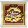 CUERDAS ERNIE BALL EARTHWOOD 80/20 BRONZE 12 CUERDAS 09-46 12 STRING LIGHT