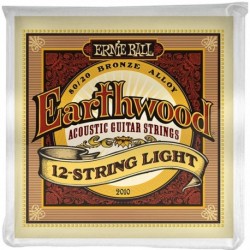 CUERDAS ERNIE BALL EARTHWOOD 80/20 BRONZE 12 CUERDAS 09-46 12 STRING LIGHT