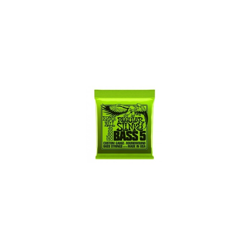 CUERDAS ERNIE BALL P/BAJO 5 CUERDAS 45-130