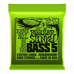 CUERDAS ERNIE BALL P/BAJO 5 CUERDAS 45-130